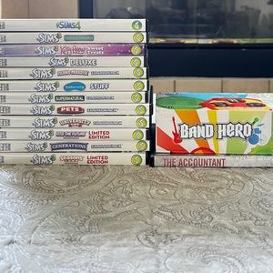 Sims 3 Game Pack (Extra: Movie and Band Hero)